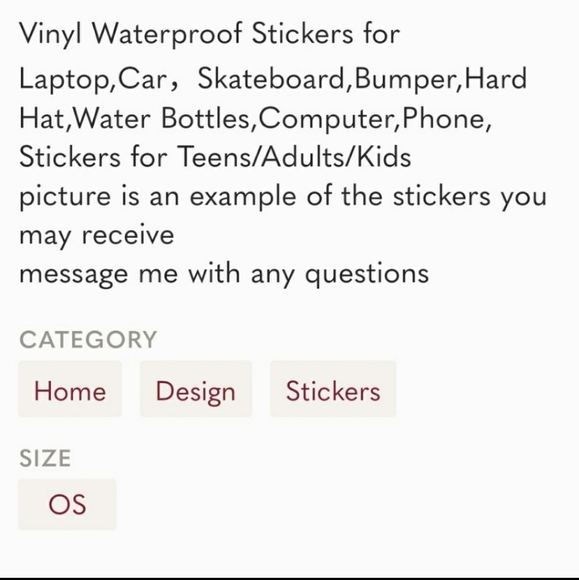 100 random stickers bundle - Picture 5 of 5